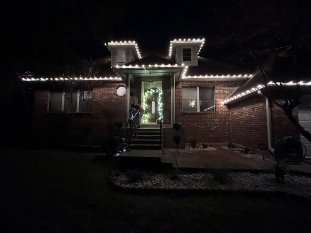 Warriors for Light landscape lighting installation 1