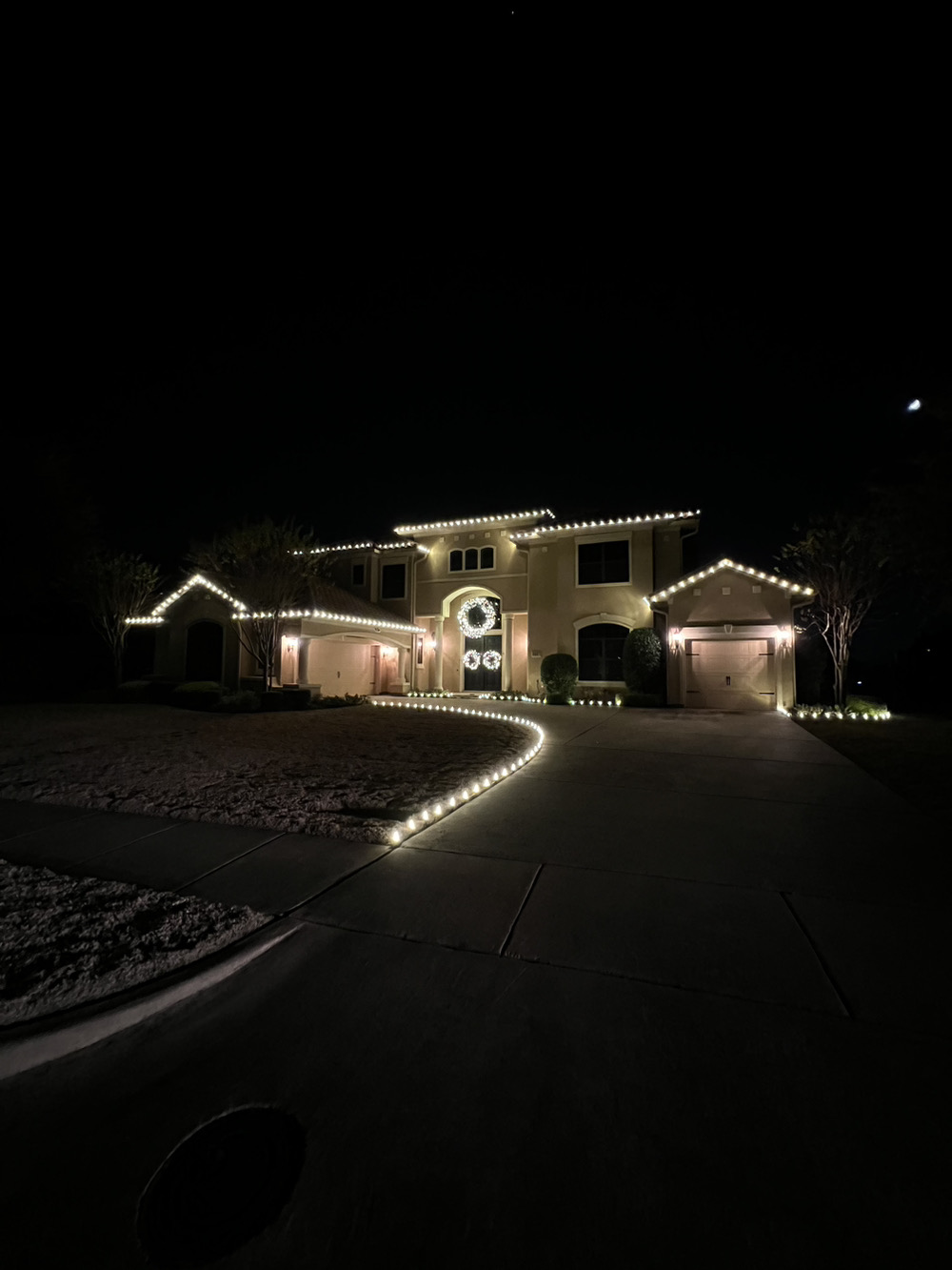 Warriors for Light landscape lighting installation 2
